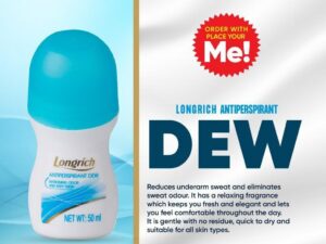 Rosée anti-transpirante Longrich 1pc