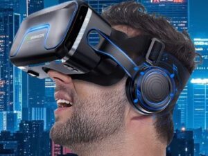 Lunettes VR, Casque 3D Tout-en-Un pour Jeux et Expérience Cinéma Privée