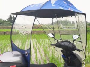 Capot de protection électrique imperméable pour moto