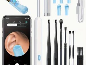 3lots Kit sans fil pour l'élimination du cérumen avec caméra