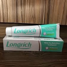 Dentifrice multi-effets Longrich White Tea.