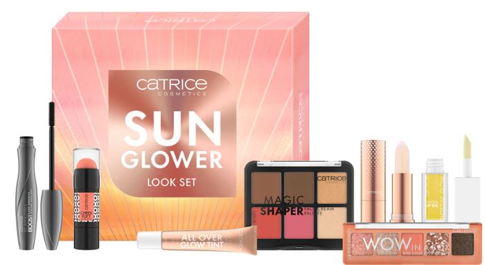 Sunglower Look Set kit de maquillage pour une peau éclatante