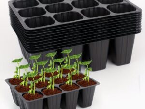 Ensemble de 50 plateaux de semis avec 600 cellules chacun