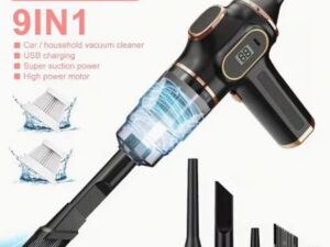 1 Aspirateur Noir Multifonction 2-en-1
